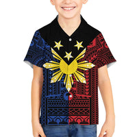 Philippines Sun Star Family Matching Puletasi and Hawaiian Shirt Igorot Tribal Inspiration - Polynesian Pride