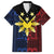 Philippines Sun Star Family Matching Summer Maxi Dress and Hawaiian Shirt Igorot Tribal Inspiration - Polynesian Pride