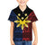 Philippines Sun Star Family Matching Summer Maxi Dress and Hawaiian Shirt Igorot Tribal Inspiration - Polynesian Pride