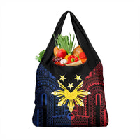 Philippines Sun Star Grocery Bag Igorot Tribal Inspiration - Polynesian Pride