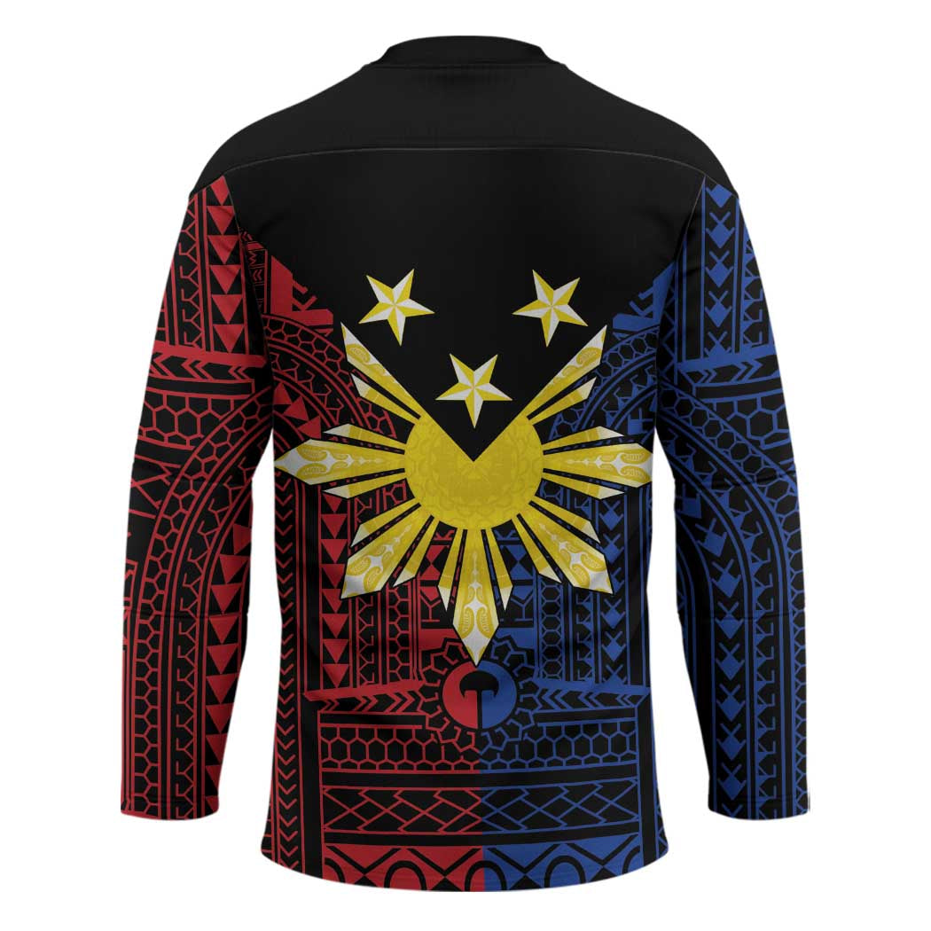 Philippines Sun Star Hockey Jersey Igorot Tribal Inspiration - Polynesian Pride