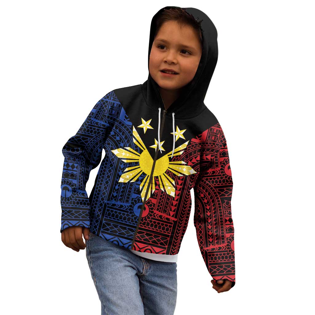 Philippines Sun Star Kid Hoodie Igorot Tribal Inspiration - Polynesian Pride