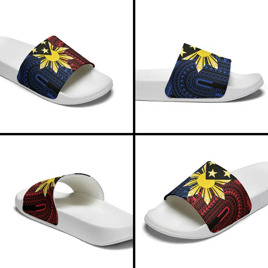 Philippines Sun Star Slide Sandals Igorot Tribal Inspiration - Polynesian Pride