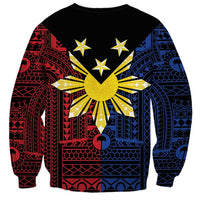 Philippines Sun Star Sweatshirt Igorot Tribal Inspiration - Polynesian Pride