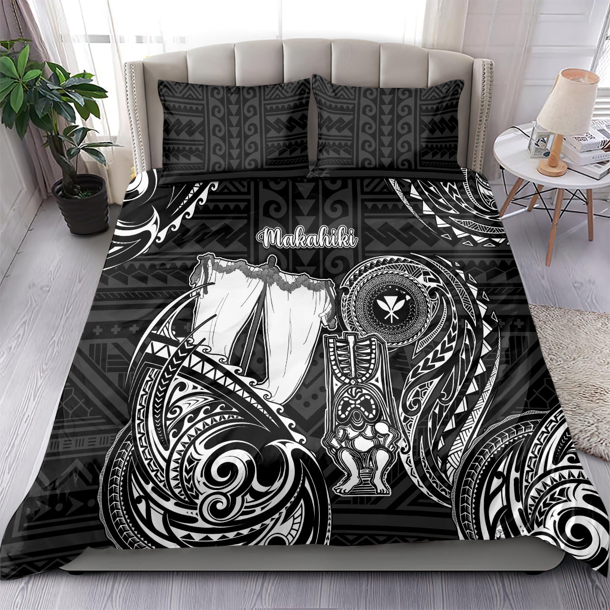 Hawaii Makahiki Season Bedding Set Akua Loa Polynesian Pattern LT05 - Polynesian Pride