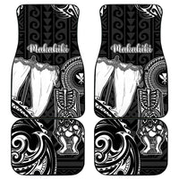Hawaii Makahiki Season Car Mats Akua Loa Polynesian Pattern LT05 Black - Polynesian Pride