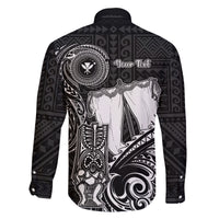 Personalized Hawaii Makahiki Season Family Matching Off Shoulder Short Dress and Hawaiian Shirt Akua Loa Polynesian Pattern LT05 - Polynesian Pride