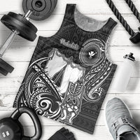 Personalized Hawaii Makahiki Season Men Tank Top Akua Loa Polynesian Pattern LT05 Black - Polynesian Pride