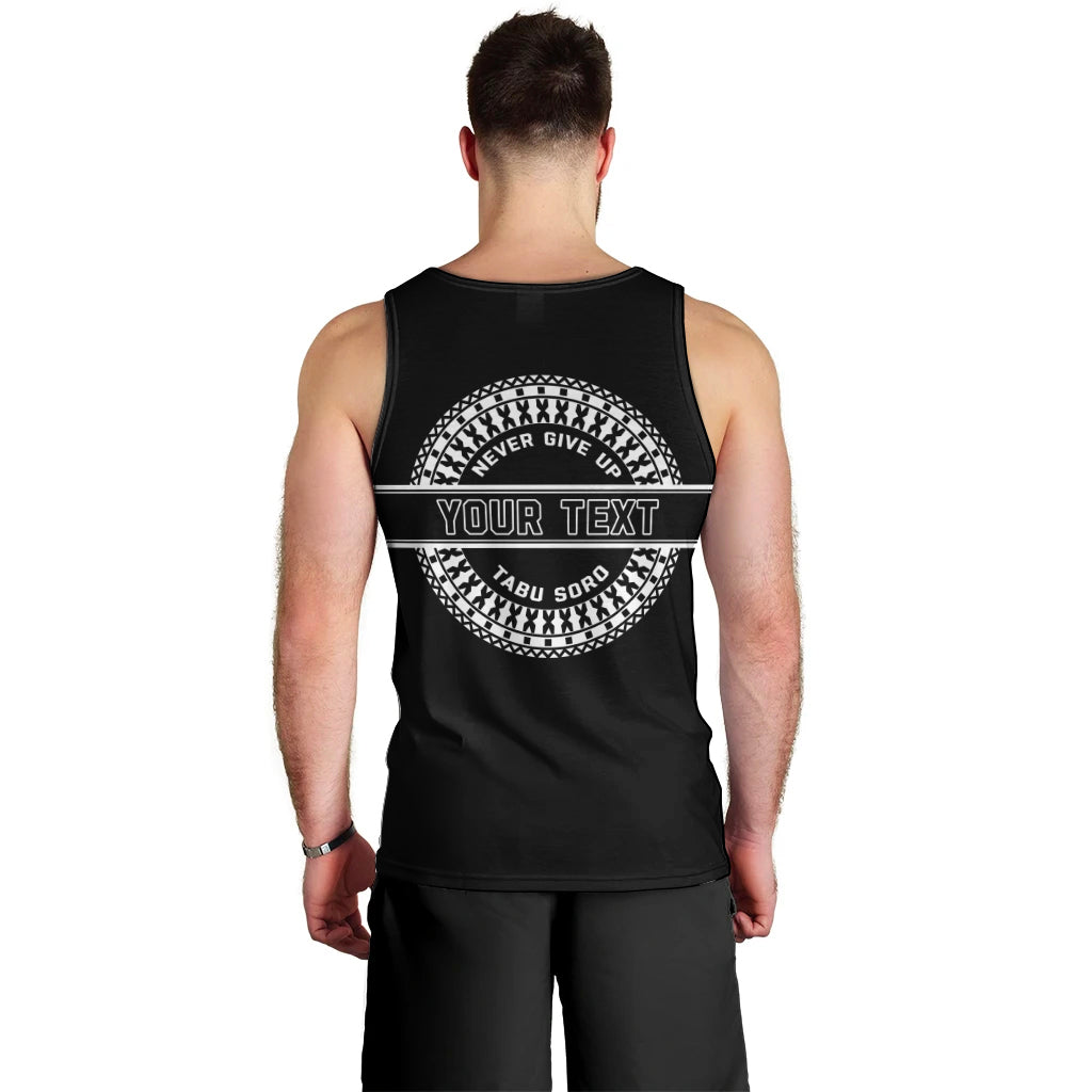 Personalized Fiji Obstacle Race 2023 Men Tank Top Never Give Up LT05 - Polynesian Pride