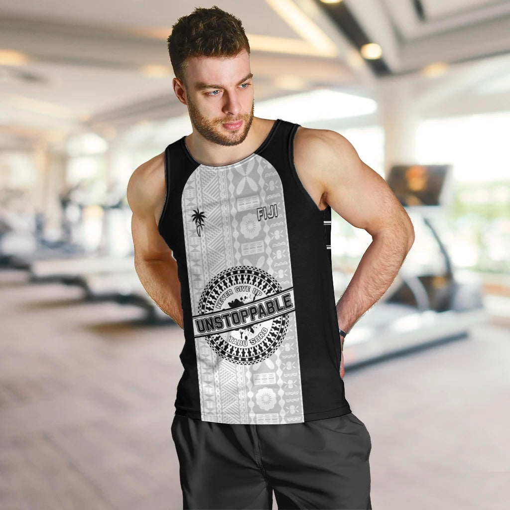 Personalized Fiji Obstacle Race 2023 Men Tank Top Never Give Up LT05 - Polynesian Pride