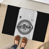Fiji Obstacle Race 2023 Rubber Doormat Never Give Up LT05 - Polynesian Pride