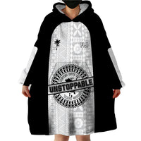 Personalized Fiji Obstacle Race 2023 Wearable Blanket Hoodie Never Give Up LT05 - Polynesian Pride