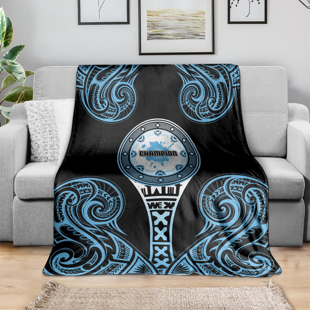 Fiji Obstacle Race 2023 Blanket Go Champion LT05 - Polynesian Pride