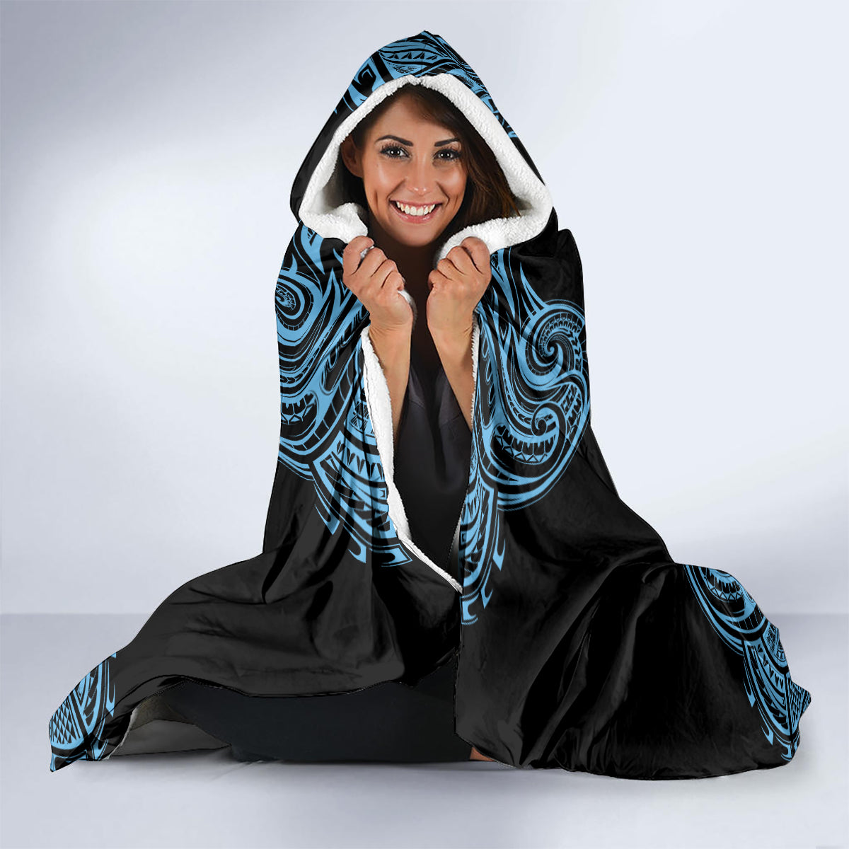 Fiji Obstacle Race 2023 Hooded Blanket Go Champion LT05 - Polynesian Pride