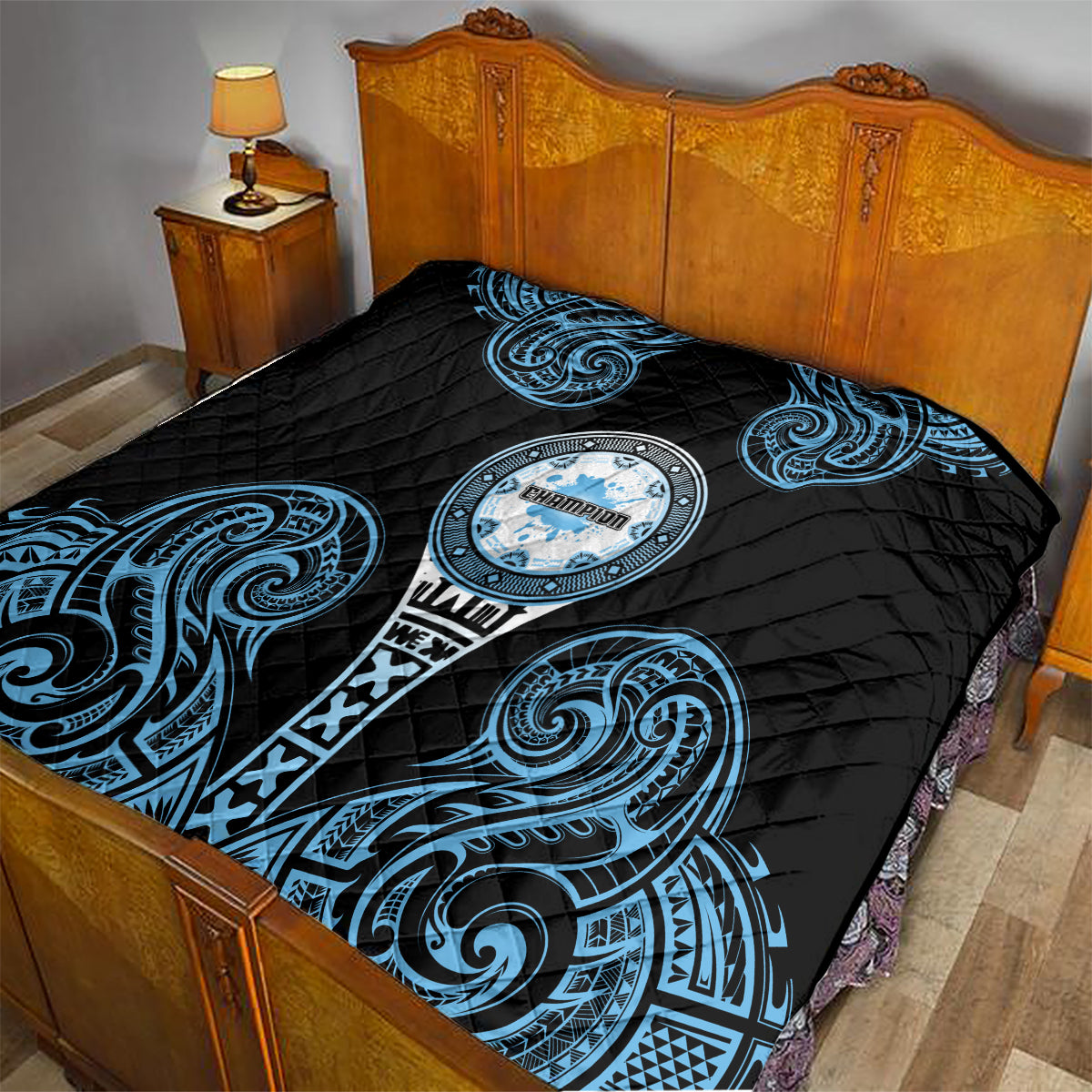 Fiji Obstacle Race 2023 Quilt Go Champion LT05 - Polynesian Pride