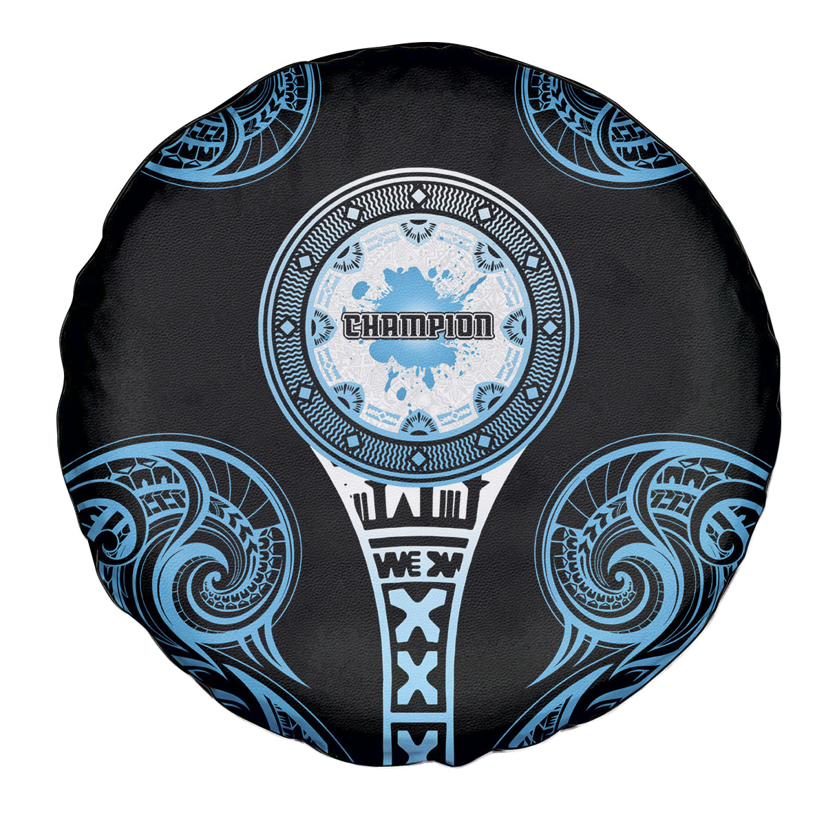Fiji Obstacle Race 2023 Spare Tire Cover Go Champion LT05 - Polynesian Pride