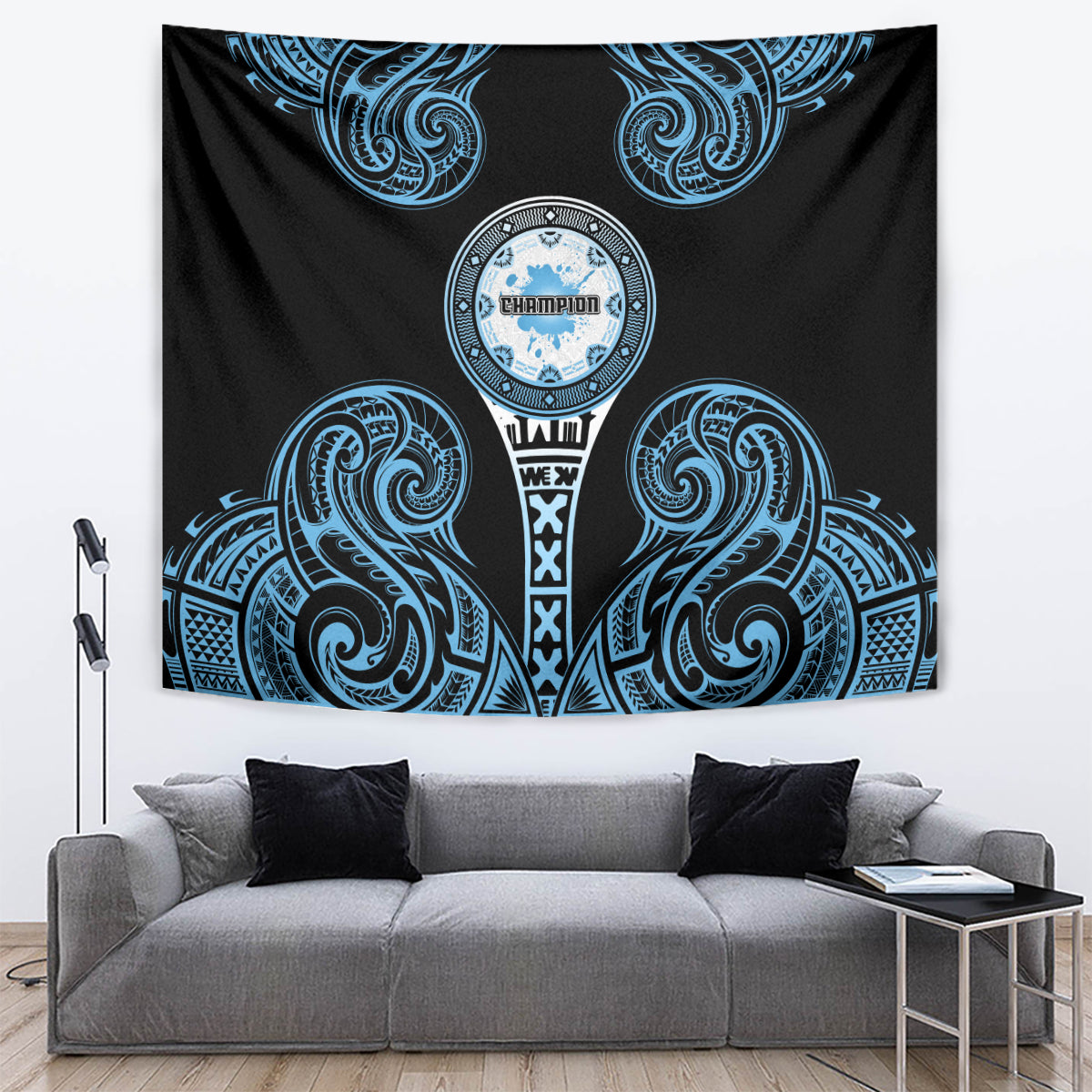 Fiji Obstacle Race 2023 Tapestry Go Champion LT05 - Polynesian Pride