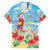 Hawaii Christmas Family Matching Summer Maxi Dress and Hawaiian Shirt Funny Macaw Parrot Tropical Vibe