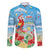 Hawaii Christmas Family Matching Summer Maxi Dress and Hawaiian Shirt Funny Macaw Parrot Tropical Vibe