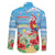Hawaii Christmas Family Matching Summer Maxi Dress and Hawaiian Shirt Funny Macaw Parrot Tropical Vibe