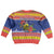 New Caledonia Christmas Kid Ugly Christmas Sweater Kanaky Poinsettia Joyeux Noel