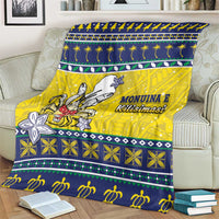 Niue The Rock Christmas Blanket Niuean Crab Monuina E Kilisimasi LT05 - Polynesian Pride