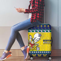 Niue The Rock Christmas Luggage Cover Niuean Crab Monuina E Kilisimasi