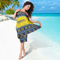 Niue The Rock Christmas Sarong Niuean Crab Monuina E Kilisimasi