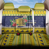Tokelau Christmas Back Car Seat Cover Tokelauan Badge Manuia Te Kilihimahi LT05 One Size Yellow - Polynesian Pride