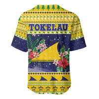 Tokelau Christmas Baseball Jersey Tokelauan Badge Manuia Te Kilihimahi