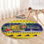 Tokelau Christmas Round Carpet Tokelauan Badge Manuia Te Kilihimahi