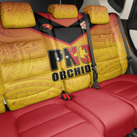 Papua New Guinea Rugby Back Car Seat Cover Go Orchids Pacific Champions LT05 - Polynesian Pride