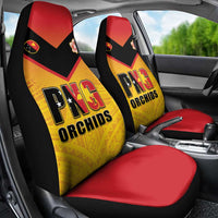 Papua New Guinea Rugby Car Seat Cover Go Orchids Pacific Champions LT05 - Polynesian Pride