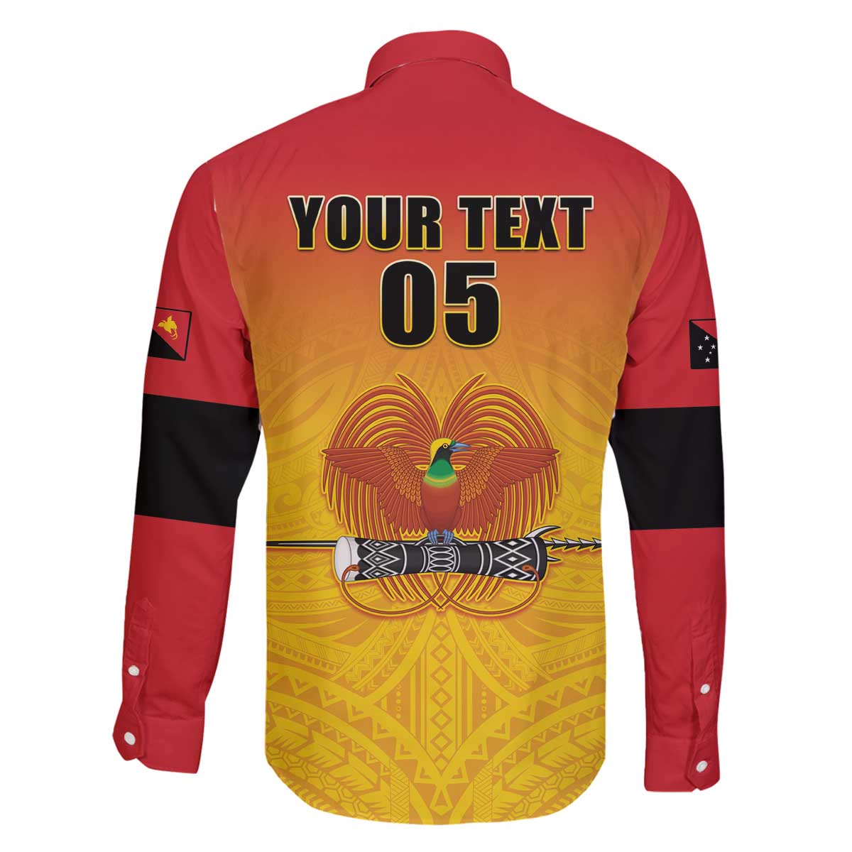 Papua New Guinea Rugby Custom Family Matching Off The Shoulder Long Sleeve Dress and Hawaiian Shirt Go Orchids Pacific Champions LT05 - Polynesian Pride