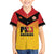 Papua New Guinea Rugby Custom Family Matching Off Shoulder Maxi Dress and Hawaiian Shirt Go Orchids Pacific Champions