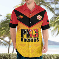 Papua New Guinea Rugby Custom Hawaiian Shirt Go Orchids Pacific Champions LT05 - Polynesian Pride