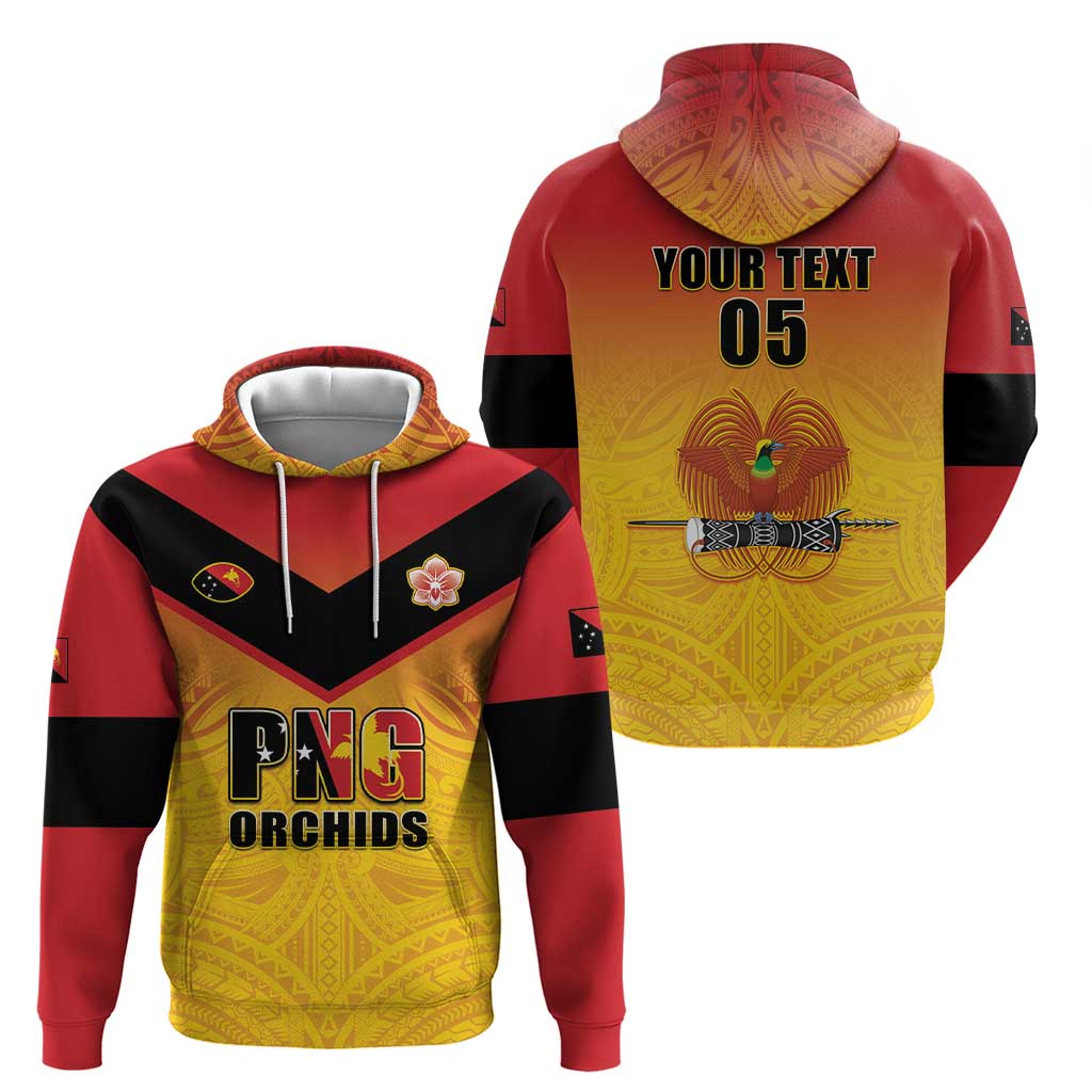 Papua New Guinea Rugby Custom Hoodie Go Orchids Pacific Champions LT05 - Polynesian Pride