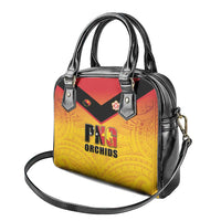 Papua New Guinea Rugby Shoulder Handbag Go Orchids Pacific Champions LT05 - Polynesian Pride