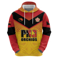 Papua New Guinea Rugby Custom Zip Hoodie Go Orchids Pacific Champions LT05 - Polynesian Pride