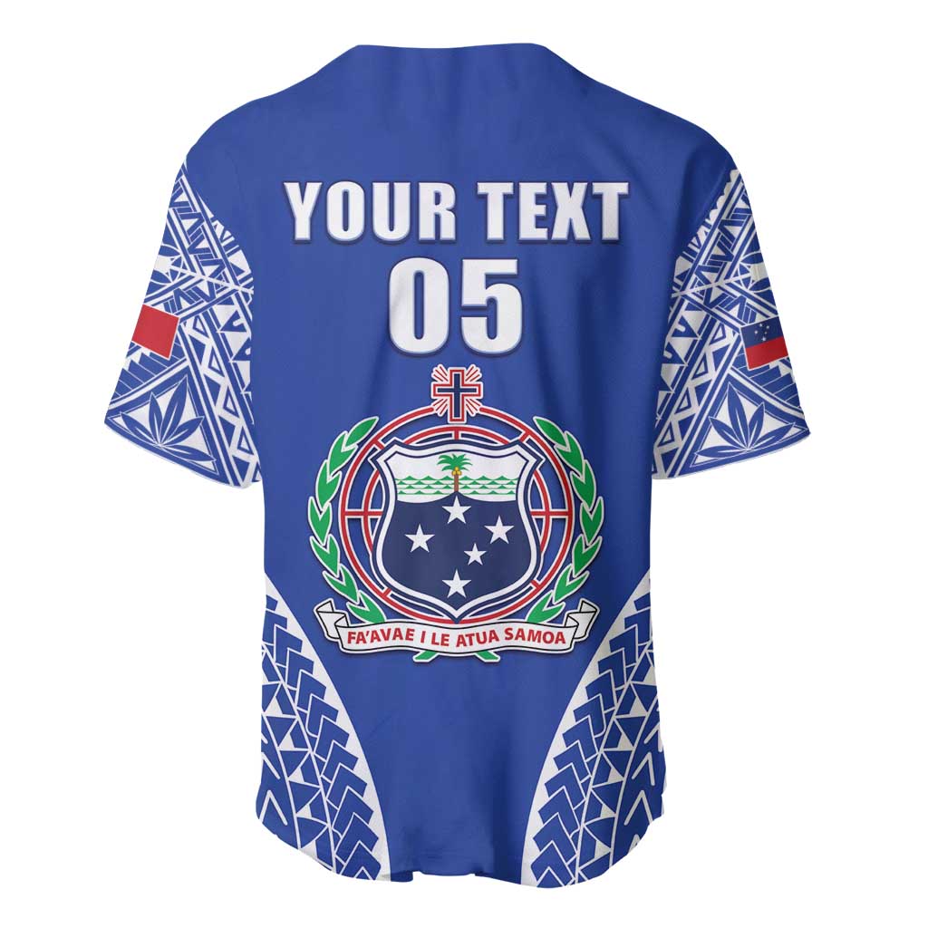Fetu Samoa Rugby Custom Baseball Jersey Go Champions LT05 - Polynesian Pride