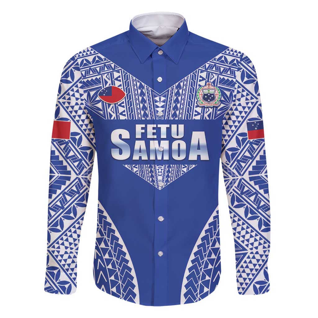 Fetu Samoa Rugby Custom Family Matching Tank Maxi Dress and Hawaiian Shirt Go Champions