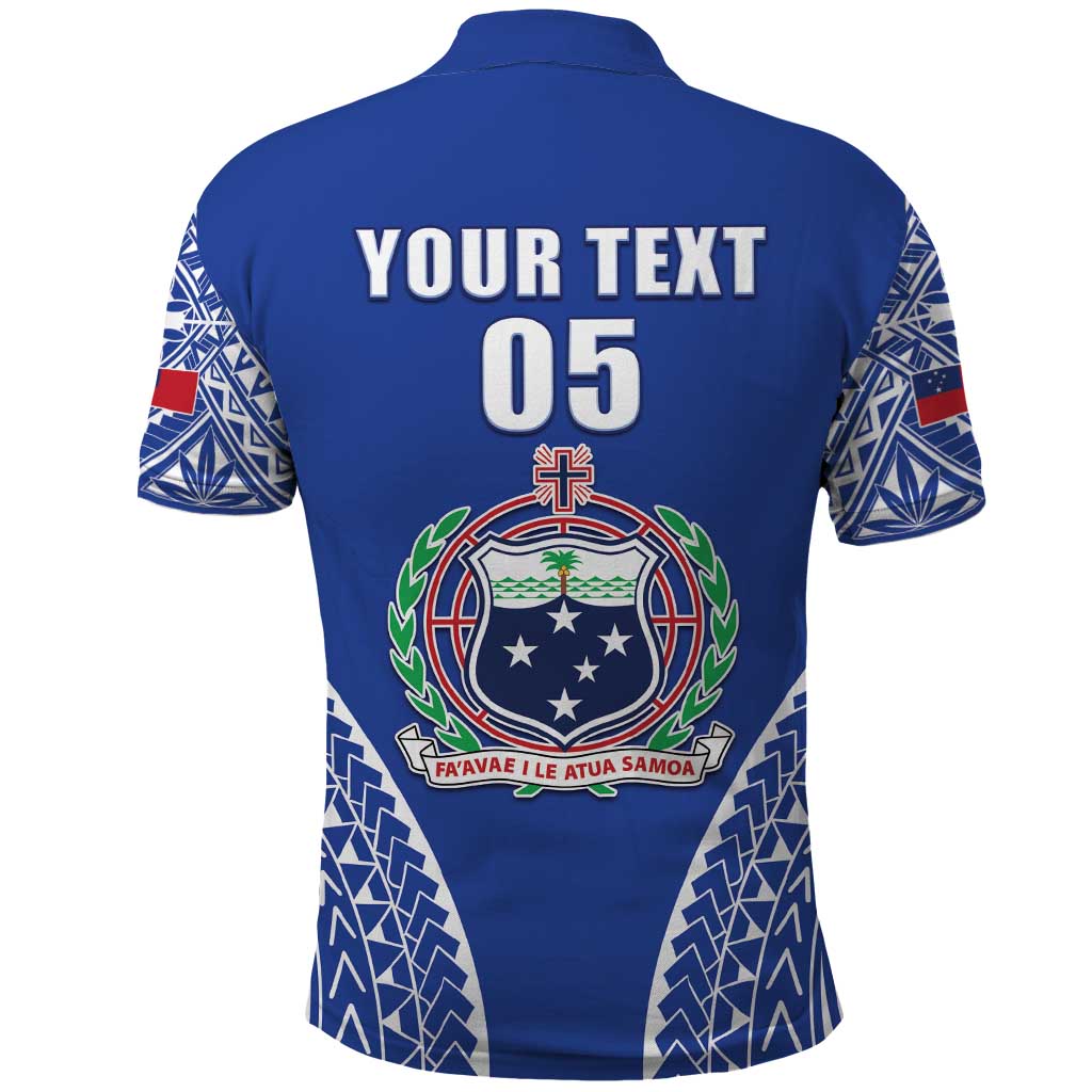 Fetu Samoa Rugby Custom Polo Shirt Go Champions