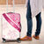 Rose Pink Polynesian Tribal Turtle Floral Pattern Luggage Cover