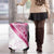 Rose Pink Polynesian Tribal Turtle Floral Pattern Luggage Cover