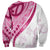 Rose Pink Polynesian Tribal Turtle Floral Pattern Sweatshirt