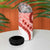 Coral Red Polynesian Tribal Turtle Floral Pattern 4 in 1 Can Cooler Tumbler