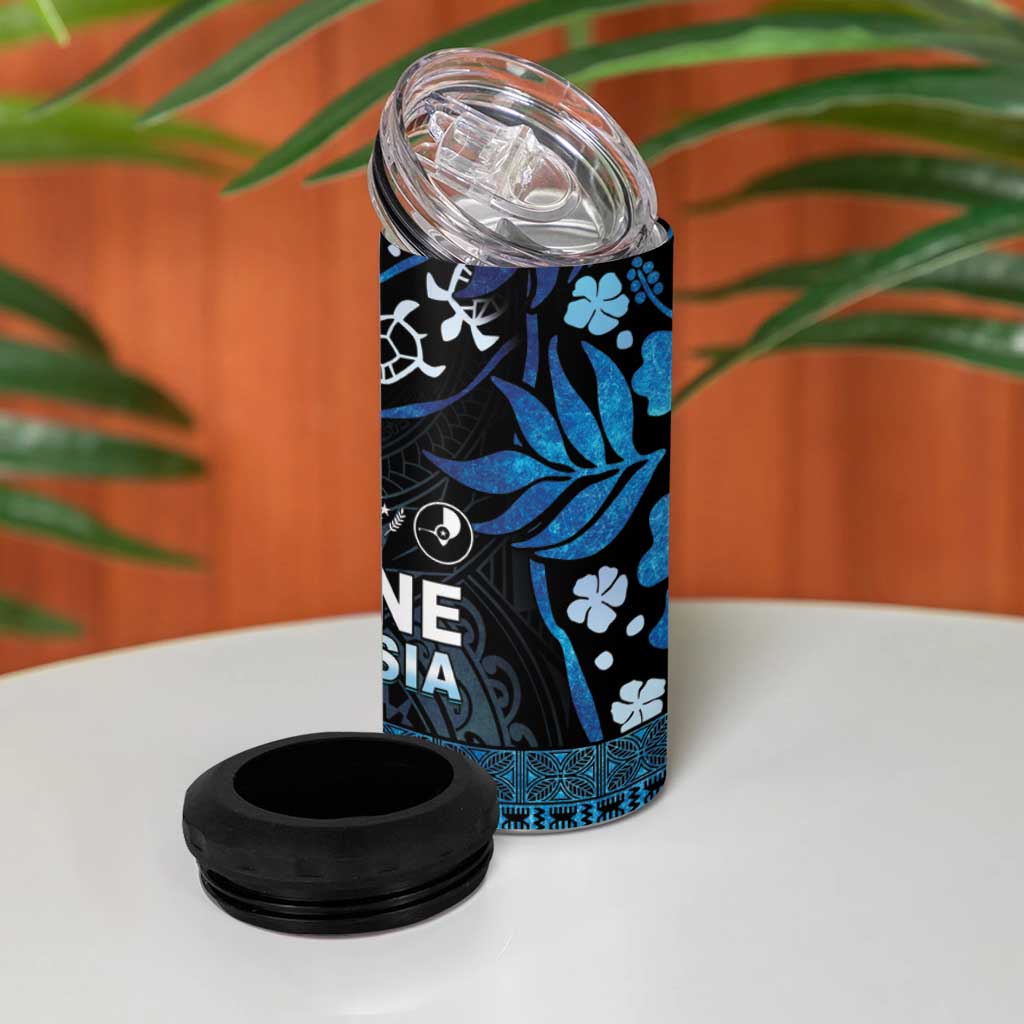 Micronesia FSM 691 4 in 1 Can Cooler Tumbler Respect Culture LT05 - Polynesian Pride