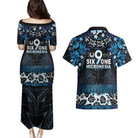 Micronesia FSM 691 Couples Matching Puletasi and Hawaiian Shirt Respect Culture LT05 - Polynesian Pride