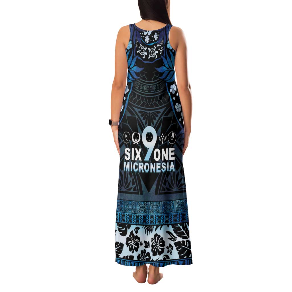 Micronesia FSM 691 Family Matching Tank Maxi Dress and Hawaiian Shirt Respect Culture
