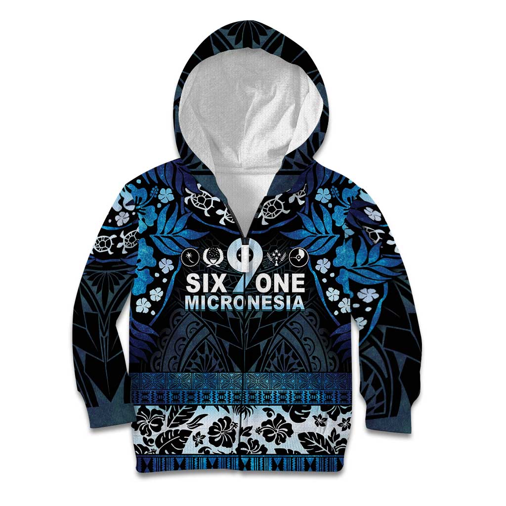 Micronesia FSM 691 Kid Hoodie Respect Culture